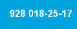 928 018-25-17